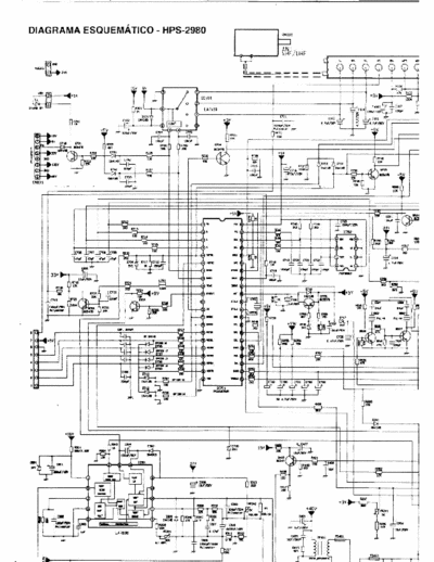 CCE HPS 2980 Esquema eletrico